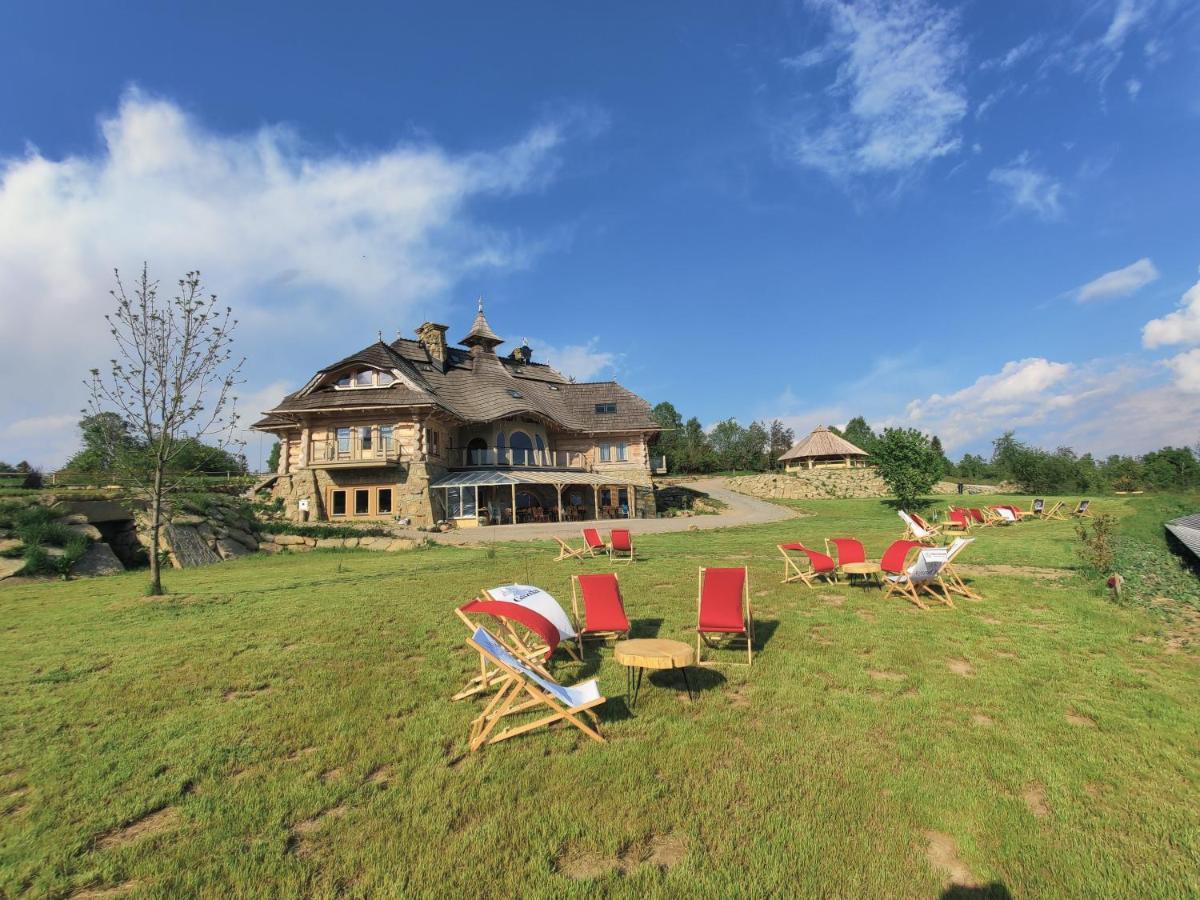Wrzosowy Dwor - Spa Skomielna Czarna Exterior foto